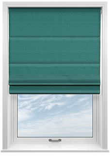Stamford, Peacock - Roman Blind
